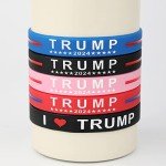 5pcs Donald Trump 2024 Bracelets, Unisex-Style Take America Back Bracelet Donald Trump Bracelets Wristbands Silicone Rubber Bracelets for Men Women Teens Boys Girls Rally Supplies