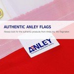 Anley Fly Breeze 3x5 Foot Thin Blue Line USA Flag - Vivid Color and Fade proof - Canvas Header and Double Stitched - Honoring Law Enforcement Officers Flags Polyester with Brass Grommets