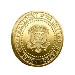 2025 Donald J. Trump Commemorative Coin – Gold Plated, 3D Limited Edition Liberty Eagle 47th President Seal Replica – Historical Challenge Coin, Trump Supporter Gift, Second Term Collectible
