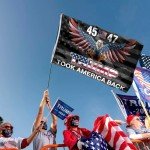 Trump 45th 47th Flag,Trump Took America Back Flag 3x5 FT Polyester Banner with Brass Grommets for Indoor Outdoor Decorations (black)