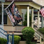 Trump 45th 47th Flag,Trump Took America Back Flag 3x5 FT Polyester Banner with Brass Grommets for Indoor Outdoor Decorations (black)