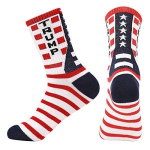 BSMTEBN Donald Trump Socks 2025 Novelty Socks America Keep Great USA Sock Republican Sock Trump Gag Gifts For Men Womens (TRUMP)
