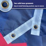 Trump 2024 Flag 3x5 Ft Flag Take America Back Flag Banner with Brass Grommets for Indoor Outdoor Decorations