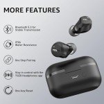 TOZO Hybrid Active Noise Cancelling Wireless Earbuds, 6 Mics ENC Clear Call, IPX8 Waterproof, in Ear Bluetooth 5.3 Headphones Stereo Bass Ear Buds 59H Playtime with LED Display 32 EQs via APP