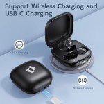 Wireless Ear buds Bluetooth Earbuds Wireless Charging Case Waterproof Headphones Built in Microphone Stereo Bass 64H Playback LED Power Display for iPhone Android Phones Computer Sports Gaming Workout