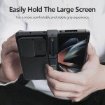 Nillkin CamShield Pro for Samsung Galaxy Z Fold 4 Case with S Pen Holder & Slide Camera Cover [Creative Hinge Protection][Hidden Kickstand] Protective Phone Case for Galaxy Z Fold 4 Case - Black