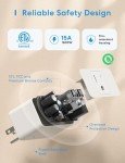 meross Smart Plug Mini, 15A & Reliable Wi-Fi, Support Apple HomeKit, Siri, Alexa, Echo, Google Assistant and Nest Hub, App Control, Timer, No Hub Needed, 2.4G WiFi Only, 4 Pack