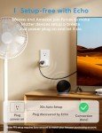 meross Matter Smart Plug Mini, FFS Easy Setup, 100% Privacy Smart Outlet, Compact Size, Support Apple Home, Alexa, Google Home with Schedule and Timer, App and Voice Control, 2.4G Wi-Fi Only (4 Pack)