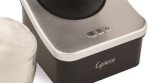 Capresso Froth Pro Milk Frother for Cappuccino, Espresso, Latte and Hot Chocolate, 7" x 5" x 6", Black/Matte Silver