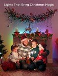 Govee RGBIC Alexa LED Strip Light 32.8ft, Smart WiFi LED Lights Work with Alexa and Google Assistant, Segmented DIY, Music Sync, Color Changing LED Strip Lights for Room, Kitchen, Desk, Christmas