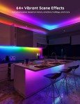 Govee RGBIC Pro LED Strip Lights, 32.8ft Color Changing Smart LED Strips, Works with Alexa and Google, Segmented DIY, Music Sync, WiFi and App Control, LED Lights for Bedroom,Christmas