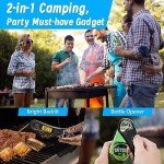 Biison Meat Thermometer Digital, Instant Read Meat Thermometer for Grill and Cooking, IP66 Waterproof Food Thermometer for Kitchen and Outside, BBQ, Turkey, Candy, Liquids, Beef