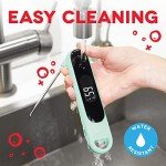 Dash Precision Quick-Read Meat Thermometer - Waterproof Kitchen and Outdoor Food Cooking Thermometer with Digital LCD Display - BBQ, Chicken, Seafood, Steak, Turkey, & Other Meat, Batteries Included