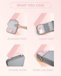 BAGSMART 6 Set Compression Packing Cubes for Travel, Lightweight Vacation Travel Essentials for Women, Travel Accessories for Suitcase Organizer Bags Set, Durable Luggage Organizer Travel Bags