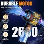 Hayousui 7000Pa Mini Vacuum Cleaner: Handheld Vacuum & Electronics Duster & Hand Pump Cordless Keyboard Vac 3-Gear Compressed Air Blower for Computer Sewing Machine Laptop Car Home Office