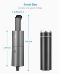 Brigii Mini Vacuum Cleaner,Small Handheld Vacuum Cordless USB Rechargeable,Dust Buster and Blower 2 in 1, Easy to Clean Desktop, Keyboard, Drawer, Car Interior and Other Crevices, Small Spaces-Y120