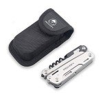 ROXON S801S STORM 19 in 1 multitool pliers EDC for Camping, Outdoor with Lockable Saw Blade with Nylon Case (S801S)