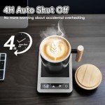 Coffee Mug Warmer & Mug Set 2025, Heated Cup for Desk with Temperature Control and Smart Auto Shut Off, 14oz