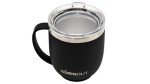 BurnOut Temperature Regulating Home & Office Mug, 12 oz Black - Drink NOW & Heat-Zorb Tech