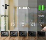 Weather Station Indoor Outdoor Thermometer Wireless Color Display Digital Temperature Humidity Monitor, Weather Thermometer Forecast Station with Atomic Clock and Adjustable Backlight