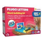 PlayShifu Educational Word Game-Plugo Letters Kit+App with 9 Learning Games, STEM Toy Gifts for Kids Age 4-8 Phonics, Spellings & Grammar 48 Alphabet Tiles Works with tabs/mobiles Packaging May Vary