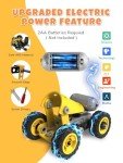 STEM Toys for 5 6 7 8+ Year Old Boy, 10 in 1 Electric Building Toys for Kids Ages 4-8 5-7 6-8, Educational Construction Science Kit for Boys 4-6 4-7, Creative Games Fun Birthday Christmas Idea Gift