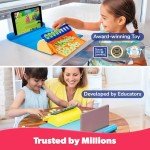 PlayShifu Educational Word Game-Plugo Letters Kit+App with 9 Learning Games, STEM Toy Gifts for Kids Age 4-8 Phonics, Spellings & Grammar 48 Alphabet Tiles Works with tabs/mobiles Packaging May Vary