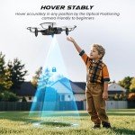 SIMREX X300C Mini Drone with Camera 720P HD FPV, RC Quadcopter Foldable Drone, Drone With Altitude Hold, 3D Flip, Headless Mode, Gravity Control and 2 Batteries, Gifts for Kids, Adults, Beginner