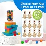 SparkJump DIY Wood Building Kits for Kids | Kids Wood Projects for Creative Fun | STEM Teaching Woodworking Kit for Kids | Great Gift Idea for Crafts for Boys & Girls (Candy Dispenser, 1-Pack)