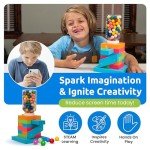 SparkJump DIY Wood Building Kits for Kids | Kids Wood Projects for Creative Fun | STEM Teaching Woodworking Kit for Kids | Great Gift Idea for Crafts for Boys & Girls (Candy Dispenser, 1-Pack)