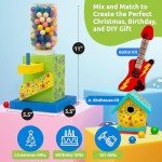 SparkJump DIY Wood Building Kits for Kids | Kids Wood Projects for Creative Fun | STEM Teaching Woodworking Kit for Kids | Great Gift Idea for Crafts for Boys & Girls (Candy Dispenser, 1-Pack)