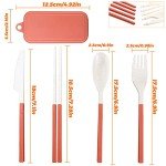 KAMJUNTAR Wheat Straw Dinnerware Sets For 6(72pcs), Unbreakable Microwave Safe Reusable Plates and Bowls Sets Eco Friendly,Dishwasher Safe