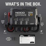 NOCO Genius GEN5X3 Automatic 3-Bank Marine Charger