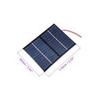 DMiotech 12V 1.5W Mini Solar Panel Cell