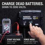 NOCO Genius Smart Marine Battery Charger 20A