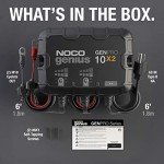 NOCO Genius Smart Marine Battery Charger 20A