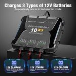 FirstPower Pro 10X3 Waterproof Marine Battery Charger