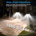 Bright 2-Pack Solar Motion Sensor Lights