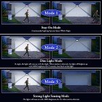 Super Bright Solar Outdoor Security Light, 2-Pack