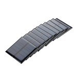10-Pack Mini 5.5V Solar Panels for DIY Projects