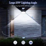 Super Bright Solar Outdoor Security Light, 2-Pack