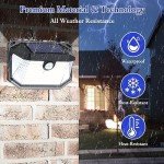 Super Bright Solar Outdoor Security Light, 2-Pack