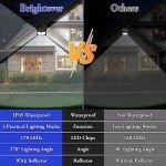 Super Bright Solar Outdoor Security Light, 2-Pack