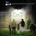 Ollivage Adjustable Solar Motion Security Wall Lights