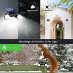 Ollivage Adjustable Solar Motion Security Wall Lights