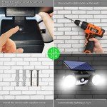 Ollivage Adjustable Solar Motion Security Wall Lights