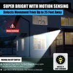Bell+Howell Solar Motion Spotlight - Waterproof & Bright