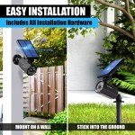 Bell+Howell Solar Motion Spotlight - Waterproof & Bright