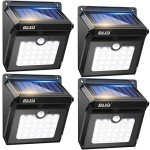 BAXIA TECHNOLOGY Solar Motion Sensor Outdoor Lights - 2 Pack