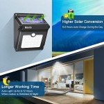 BAXIA TECHNOLOGY Solar Motion Sensor Outdoor Lights - 2 Pack